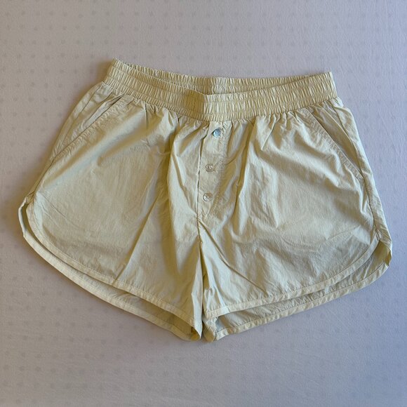 Donni Nylon Shorts - Stone - Picture 4 of 6
